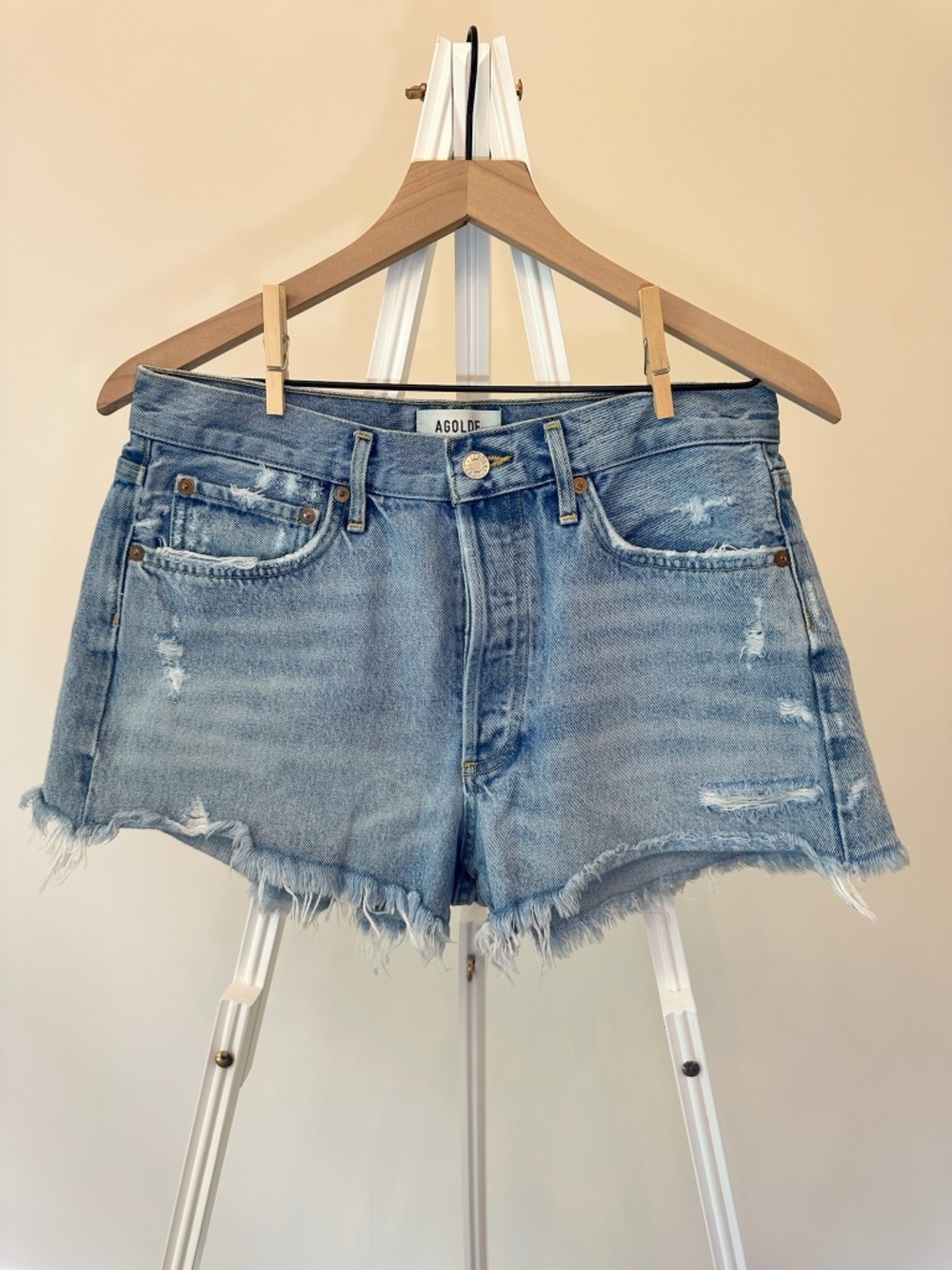 Agolde Parker denim Shorts